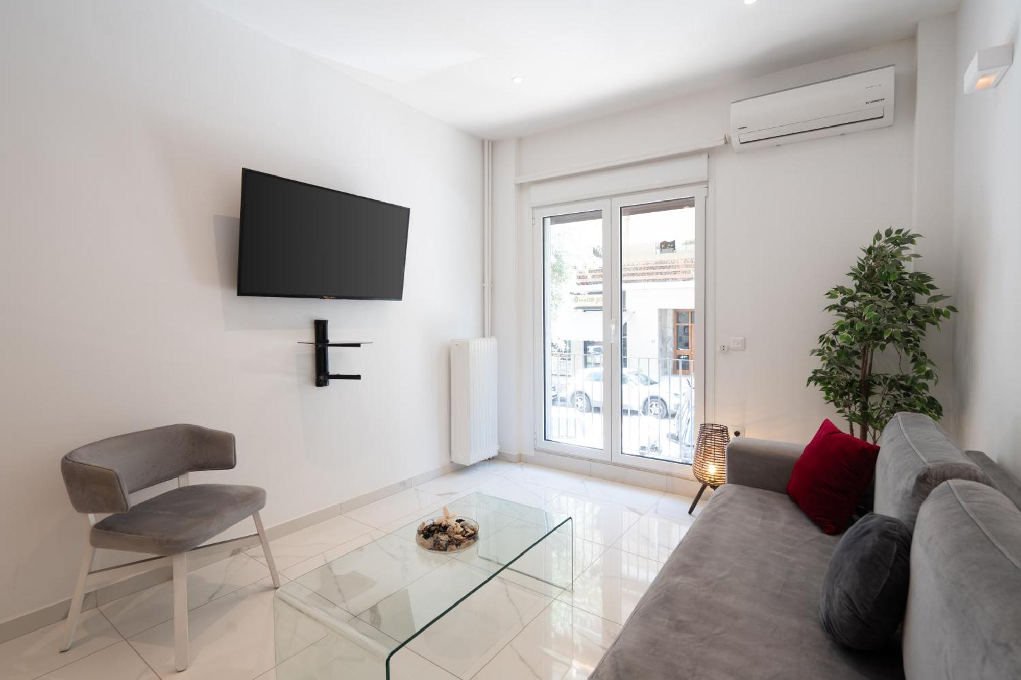 Sophisticated Modern Apt In Athens Center المظهر الخارجي الصورة